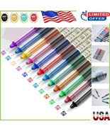 Elegant Liquid Ink Rollerball Pens, 0.5mm - Multicolor Art Supplies (12 ... - $19.92 CAD