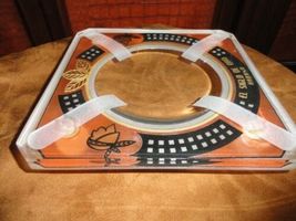Heavy Thick Glass Cigar Ashtray Measures 8" square image 6