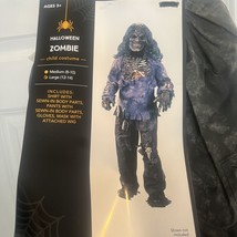 ZOMBIE~Large ~Child Halloween Costume~New~ Missing Top - £22.85 GBP