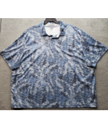 IZOD Polo Shirt Mens 4XL Multi Tropical Relaxed Classics Chest Pocket Co... - $545.97 MXN