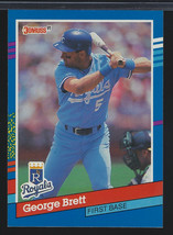 1991 Donruss #201 - George Brett - Kansas City Royals - £1.09 GBP