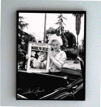 Framed odd weird goth Marilyn Monroe Dead 9X11 inch Limited Edition Art Print - £14.44 GBP