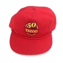 Yazoo Manufacturing Company Adjustable Snapback Baseball Cap Hat Rope Vi... - £23.71 GBP