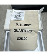 1999-2000 US Mint  unopened P &amp; D bag of mixed State Quarters JD - $918.79 MXN