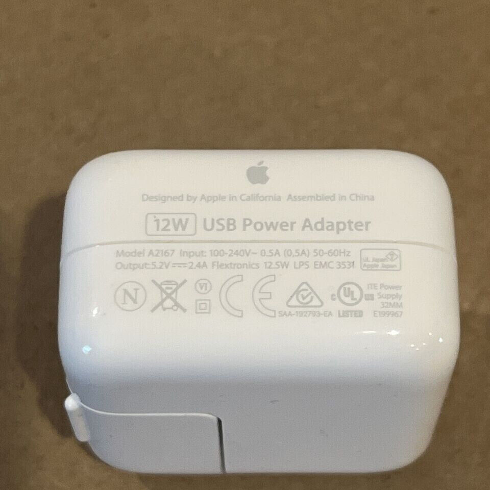Primary image for Genuine Apple 12W USB Power Adapter (iPad 4th Gen) - A1401