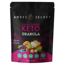 Andes Secret Keto Granola -Maqui Powder-Gluten &amp; Grain Free 11 oz NO SUG... - $16.25 CAD