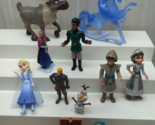 Disney Frozen 2 Honeymaren Ryder Lieutenant Mattias Anna Olaf Figures El... - £15.91 GBP
