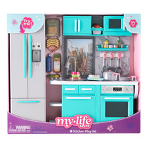 My Life As Kitchen Play Set For My Life As 18&quot; Poseable Dolls, 64 Pieces - £71.94 GBP