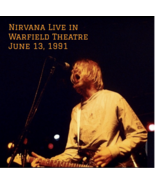 Nirvana Live in Warfield Theatre 1991 CD San Francisco, California June ... - £15.80 GBP