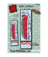 Patch Abilities Hello Summer Pattern with Hanger P242H - $478.94 MXN