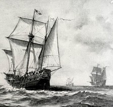 South America Discovery 1899 Victorian American History Nautical Ephemer... - $365.67 MXN