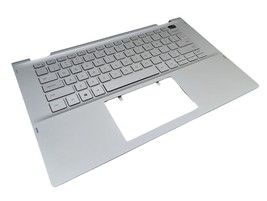 NEW OEM Dell Inspiron 5406 2-in-1 Backlit Keyboard Palmrest - NWXT3 RWMVT - £163.89 GBP