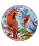 Cardinal Flowers : Gift Coaster Bird Grieving Lost Loved One Grief Heali... - £3.95 GBP