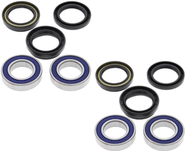 New All Balls Front Wheel Bearings &amp; Seals For 2007-2012 Yamaha Big Bear... - £41.85 GBP