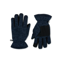 Swiss Tech Men&#39;s Thinsulate Blue Sweater Fleece Gloves Touchscreen Comp S/M NEW - £12.68 GBP