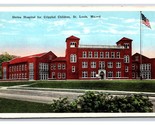 Shrine Hospital for Crippled Children St Louis MO Fred Harvey WB Postcar... - $6.10