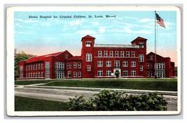 Shrine Hospital for Crippled Children St Louis MO Fred Harvey WB Postcard V18 - £4.87 GBP