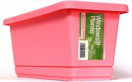 1 Pink Windowsill Planter Novelty Company Fits Most Indoor Windowsills Hold Pots - £11.85 GBP
