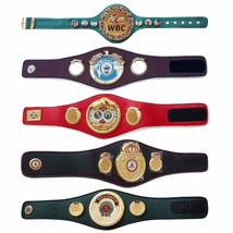 Ibo Ibf Wba Wbc Wbo Adult Boxing Champion Title Belts Set Of 5 Adult Belts - £195.40 GBP