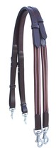 English 3/4&quot; Wide Full Horse English Elastic Leather Adjustable Side Reins - $560.63 MXN