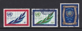 United Nations: 1970. XXV Anniversary Stamps FU Used. Ref: P0051 - £0.31 GBP