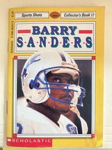 1992 Scholastic Sports Shots Collectors Book 17 Barry Sanders - £19.71 GBP