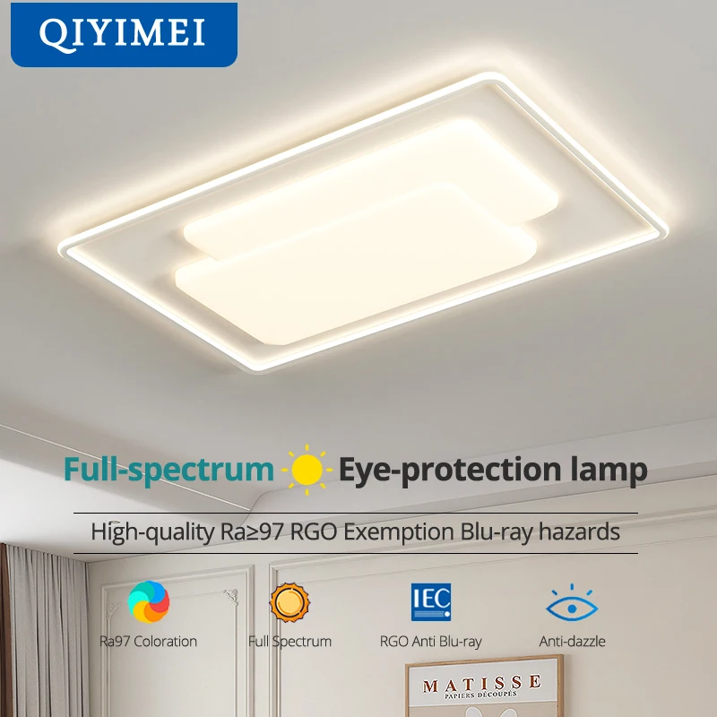 QIYIMEI LED Chandelier light For Bedroom LivingRoom Kitchen Indoor Lighting - $113.40+