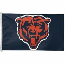Chicago Bears Football Double Sided Indoor Outdoor Flag 3 x 5 Feet - £17.80 GBP