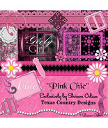 Pink Chic Digital Scrapbooking Kit - $5.48 CAD