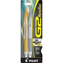 G2 Metallics Retractable Gel Ink Pens, 0.7 Fine Point, Gold and Silver, ... - $187.79 MXN