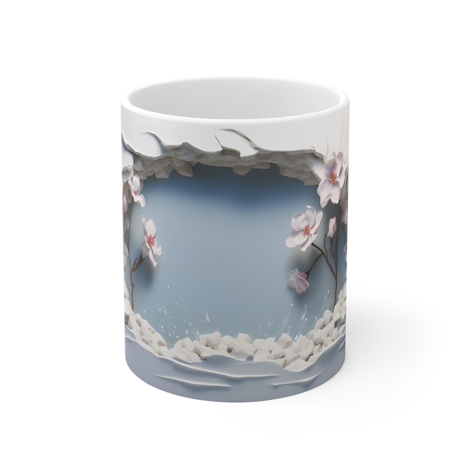 Primary image for 3D Peaceful Stream Mug Wrap Sublimation, Best Gift for Wedding