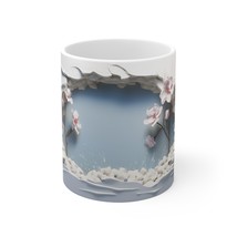 3D Peaceful Stream Mug Wrap Sublimation, Best Gift for Wedding - $9.45