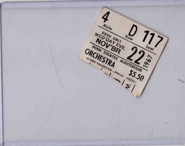 Nov 22 1967 Beach Boys Buffalo Springfield Ticket Penn Theatre Pittsburgh - £140.78 GBP