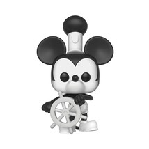 Funko Pop Disney: Mickey&#39;s 90Th - Steamboat Willie Collectible Figure, Multicolo - £28.43 GBP
