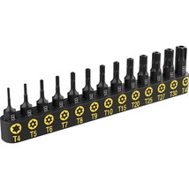 Tamper Proof Torx Bit Set, Premium S2 Alloy Steel | 13-Piece Security St... - £12.76 GBP