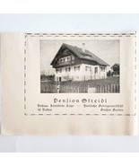 1940 Pension Hotel Streidl Murnau City Advertisement Germany Import DWMM3 - $19.99