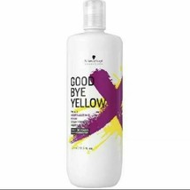 Schwarzkopf Goodbye Yellow Shampoo 33.8 oz / Liter - £24.66 GBP