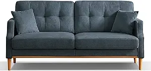 Couch For Living Room Furniture Loveseat 70&quot; Water Resistant Modern Soft... - $667.99