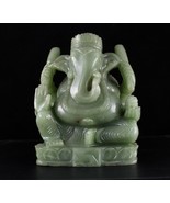 Lord Ganesha Statue Natural Aventurine Green Jade 22700 Ct Gemstone Home... - €660,00 EUR