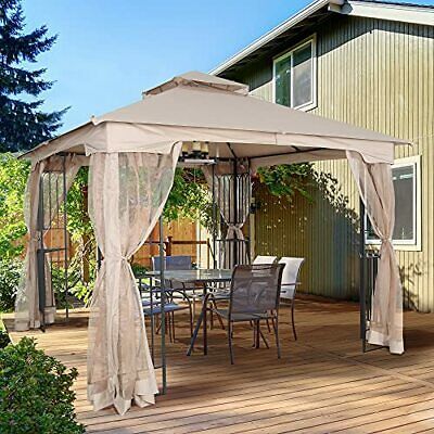 Asteroutdoor 10x10 Outdoor Gazebo for Patios - $430.00