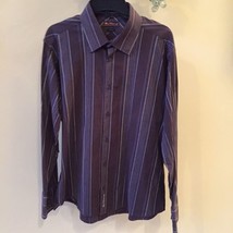 Ben Sherman Stretch Striped L/S Dress Shirt XXL - $19.60