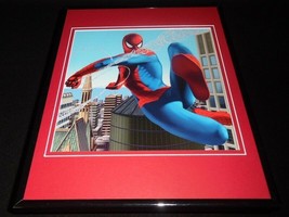 Amazing Spiderman Spinning Web Framed 11x14 Photo Display - £27.24 GBP