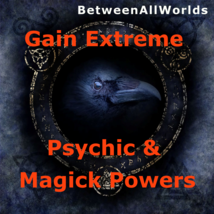 Full Moon Raven Magick Grants All Psychic And Magick Powers + Free Wealt... - $145.23