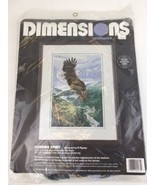 Dimensions Needlepoint Soaring Spirit Eagle #2435 By Al Agnew 1995 vintage  - $38.27