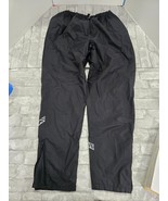 PERFORMANCE Nylon Pants Mens Large VTG Ultrex Mesh Lined Zip Legs L - $19.00