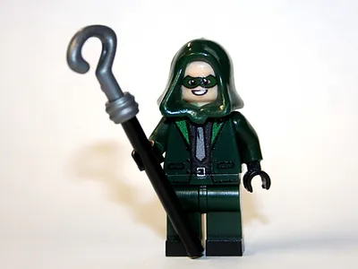 BBStore Minifigure Custom The Riddler Telltale Batman DC Comic - $6.50