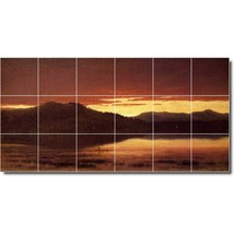 Sanford Gifford Landscapes Painting Ceramic Tile Mural BTZ03580 - £139.16 GBP+