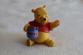Applause Winnie the Pooh Disney Figure Hunny Honey Pot PVC 2.5&quot; Cake Topper - £7.17 GBP