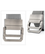 Mens Belt Buckle Double D Rings Metal Buckle fit for 1.5 inch width Stra... - $21.04