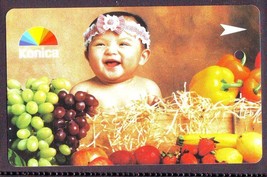 Konica Baby &amp; Fruits S&#39;pore TransitLink Train Bus Card - $14.00